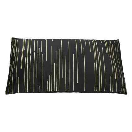Eglo - Decoratief kussen 30x50 cm zwart/goud