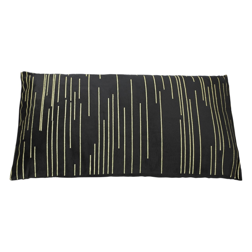 Eglo - Decoratief kussen 30x50 cm zwart/goud