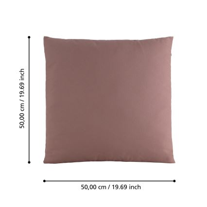 Eglo 420031 - Sierkussen ILES 50 x 50 cm roze