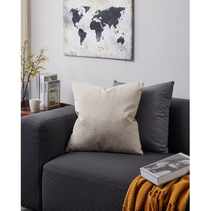 Eglo 420033 - Coussin décoratif ILES 50 x 50 cm beige