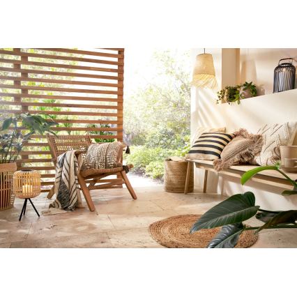 Eglo 420044 - Coussin décoratif CHEVERY 50 x 50 cm, marron