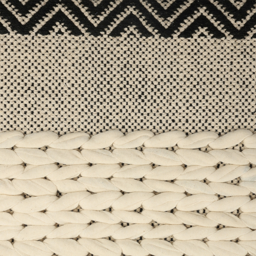 Eglo 420049 - Sierkussen CHEVERY 50x50 cm crème/zwart