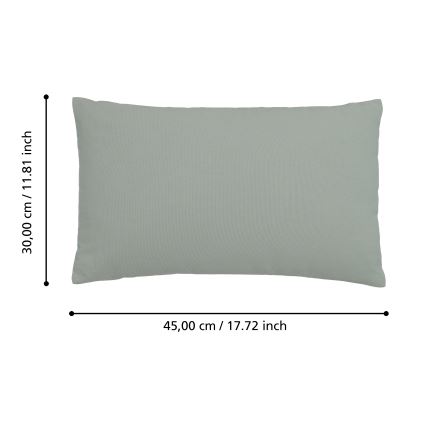 Eglo 420084 - Coussin décoratif ILES 30x45 cm vert