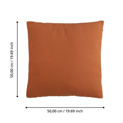 Eglo 420085 - Coussin décoratif ILES 50x50 cm orange