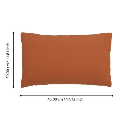 Eglo 420086 - Coussin décoratif ILES 30 x 45 cm orange