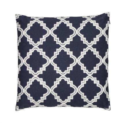 Eglo 420096 - Sierkussen BERHALA 45x45 cm blauw/wit