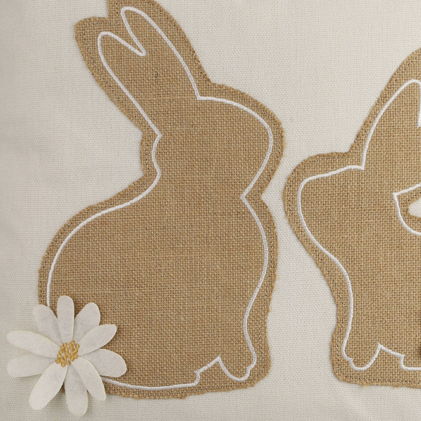 Eglo 420097 - Sierkussen CHEVERY 45x45 cm beige/bruin