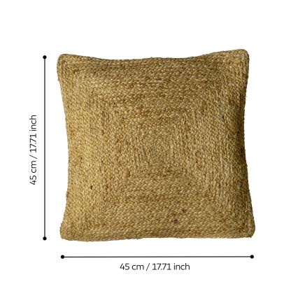 Eglo 420106 - Sierkussen COTABATO 45x45 cm bruin