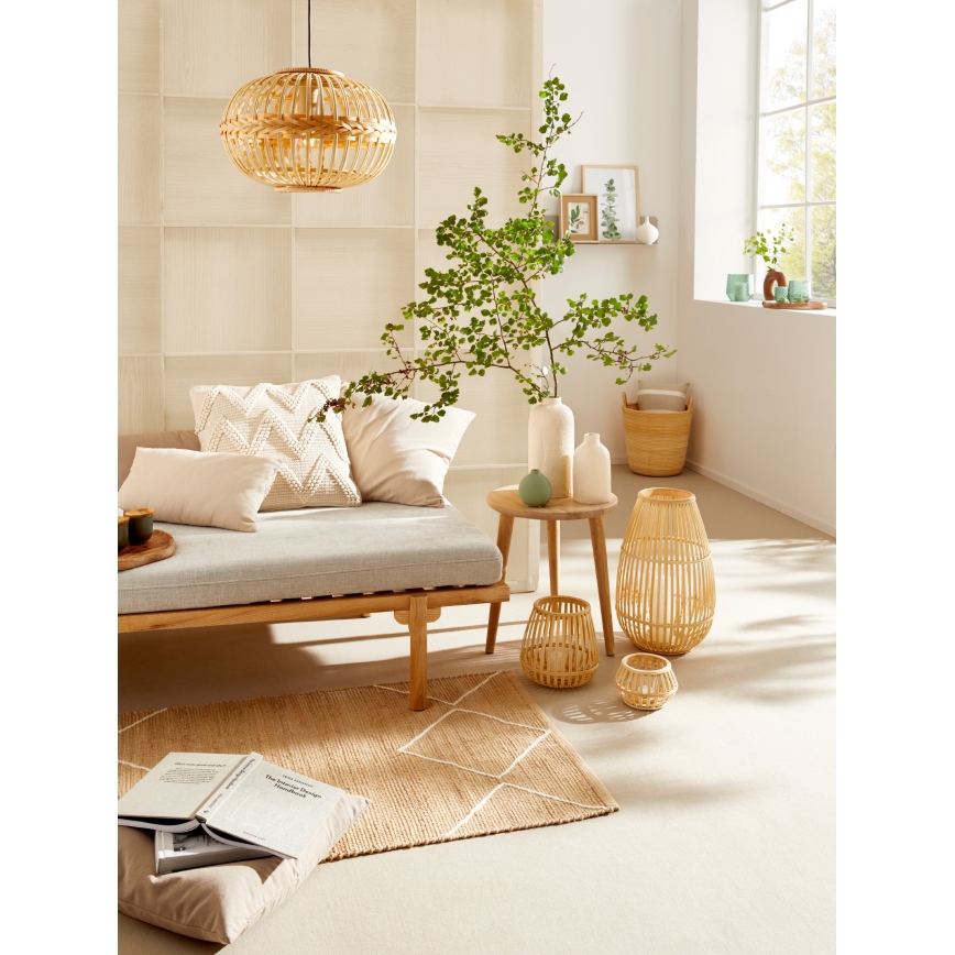 Eglo 420113 - Coussin décoratif BETAMPONA 30x50 cm beige