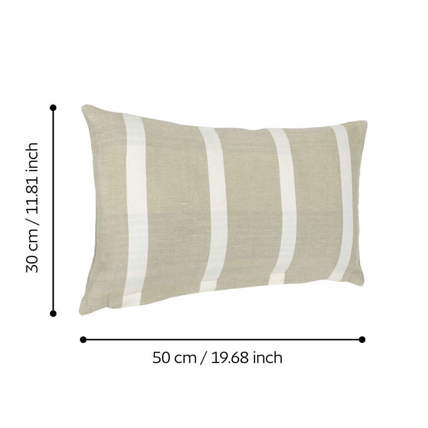 Eglo 420113 - Coussin décoratif BETAMPONA 30x50 cm beige