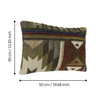 Eglo 420119 - Coussin décoratif CHEVERY 30x50 cm marron