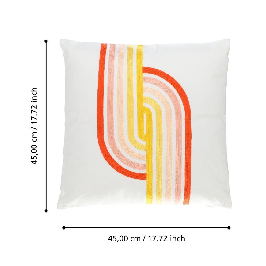 Eglo 420239 - Decoratief kussen BERHALA 45x45 cm multikleurig