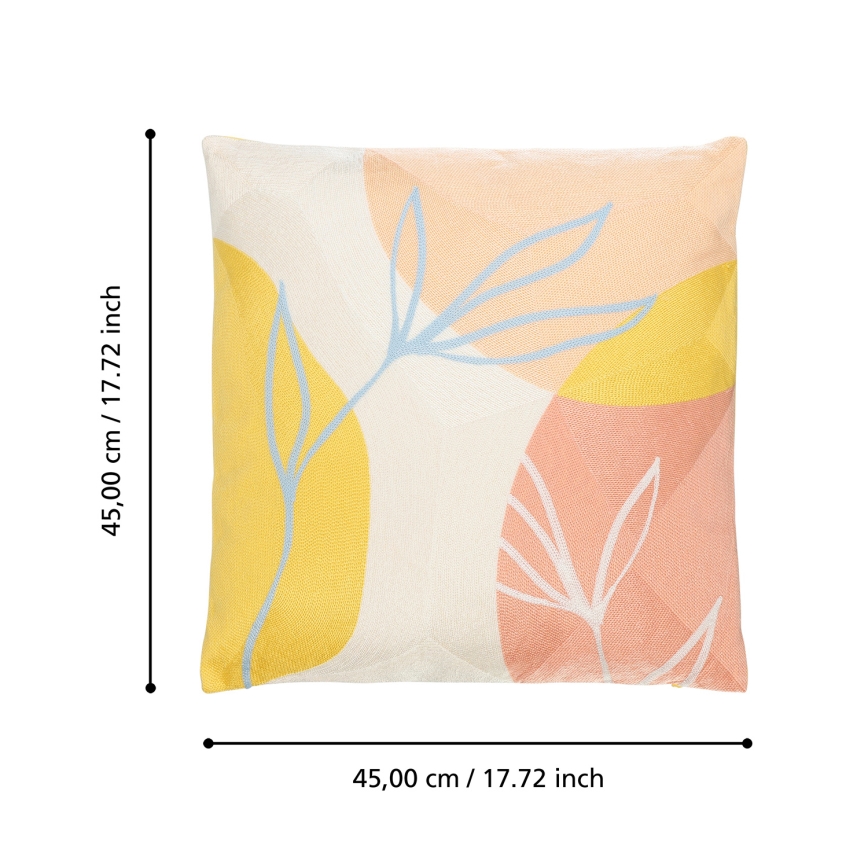 Eglo 420243 - Coussin décoratif BERHALA 45x45 cm multicolore