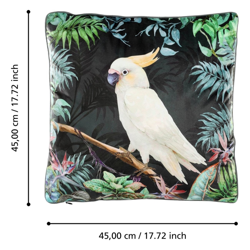 Eglo - Decoratief kussen 45x45 cm kleurrijk