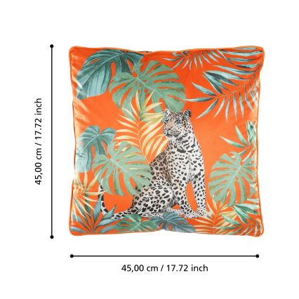 Eglo 420282 - Coussin décoratif MOBARA 45 x 45 cm multicolore