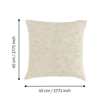 Eglo 420335 - Sierkussen SHILABO 45x45 cm beige