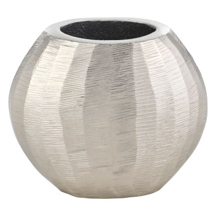 Eglo - Vase en métal 9,5x11 cm chrome mat