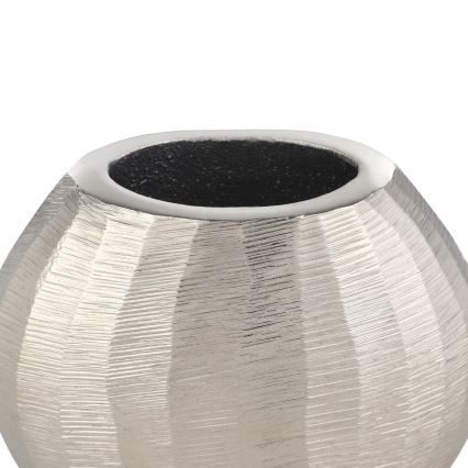 Eglo - Vase en métal 9,5x11 cm chrome mat