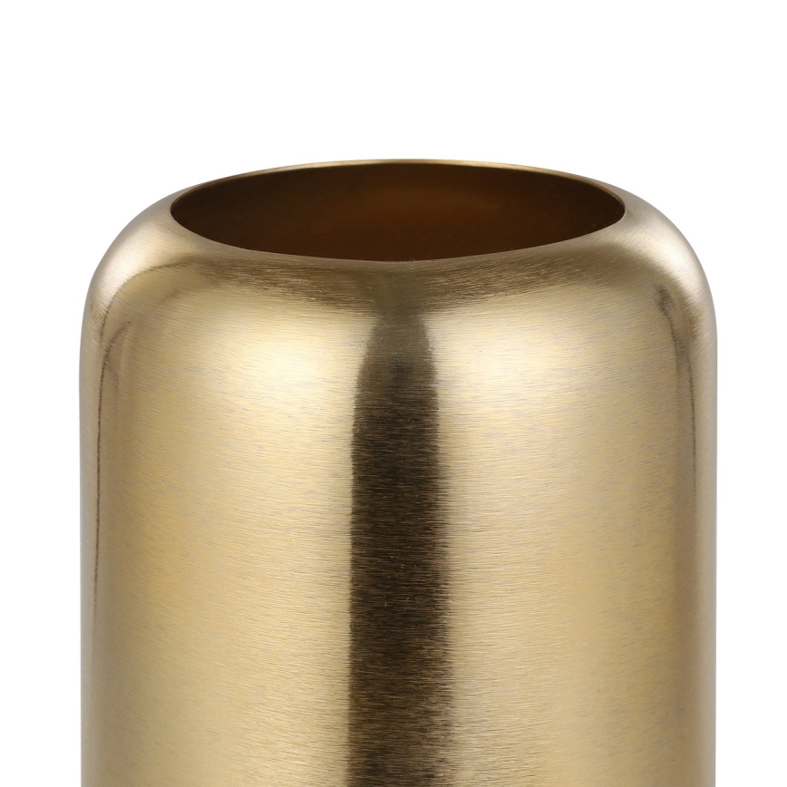 Eglo - Vase en métal 28x17 cm doré