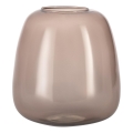 Eglo 421082 - Glazen vaas DELNITE 24,5x23 cm bruin/rookglas