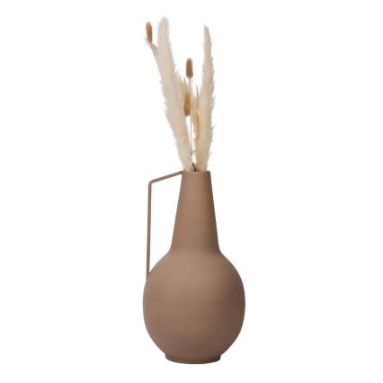 Eglo - Vase en métal 39x21 cm marron