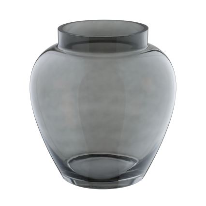 Eglo 421211 - glazen vaas ASINDRO 23,5 x 22 cm zwart/rookglas