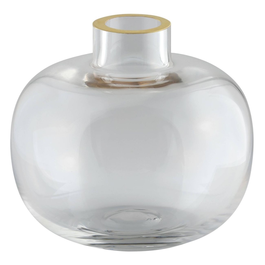 Eglo 421214 - Vase en verre SIRANANA 11,8x13 cm transparent/doré