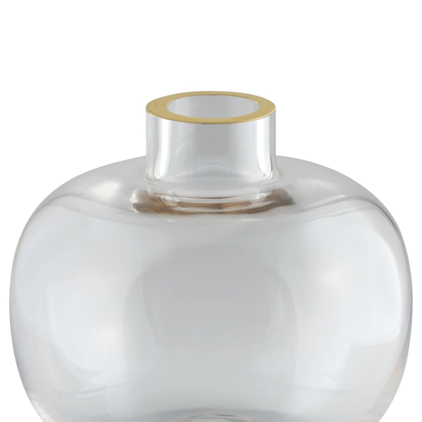 Eglo 421214 - Vase en verre SIRANANA 11,8x13 cm transparent/doré
