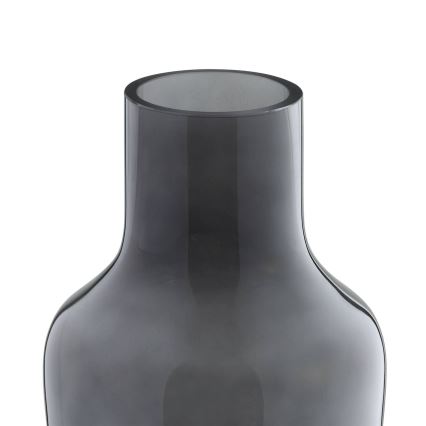 Eglo - Glazen vaas 25x13,3 cm zwart