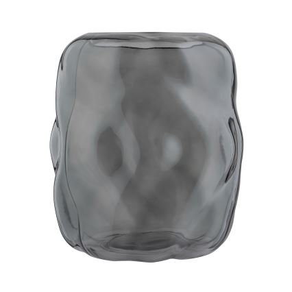 Eglo 421239 - Glazen vaas MAROSAVA 23x20 cm zwart/rookkleurig