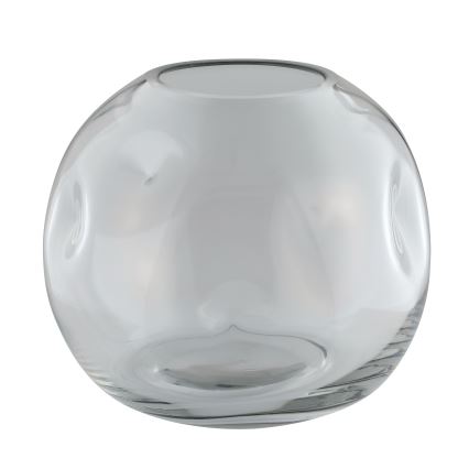 Eglo 421241 - Glazen vaas MAROSAVA 17x20 cm rookgrijs