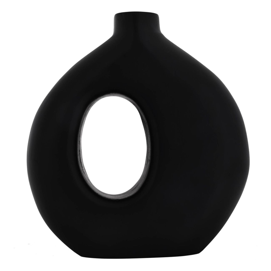 Eglo - Houten dorp 16,5x18 cm zwart