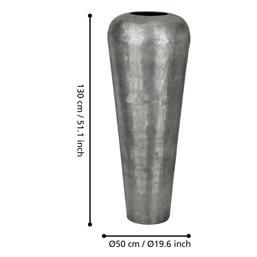 Eglo 421335 - Vase en métal MIYAZAKI 130x50 cm gris