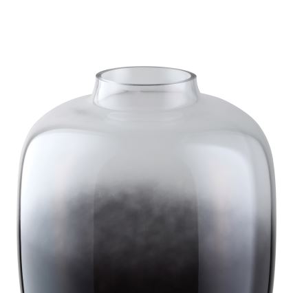 Eglo 421392 - Glazen vaas CULASI 35,5x24,5 cm zwart/rookkleurig