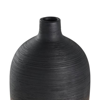 Eglo - Vaas van keramiek 28x12,5 cm zwart/goud