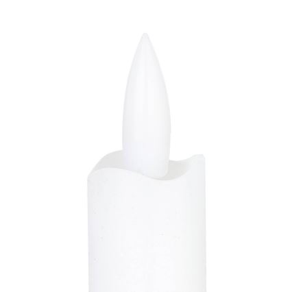 Eglo - LOT 2x Bougie LED/1xAAA 24,5 cm blanc