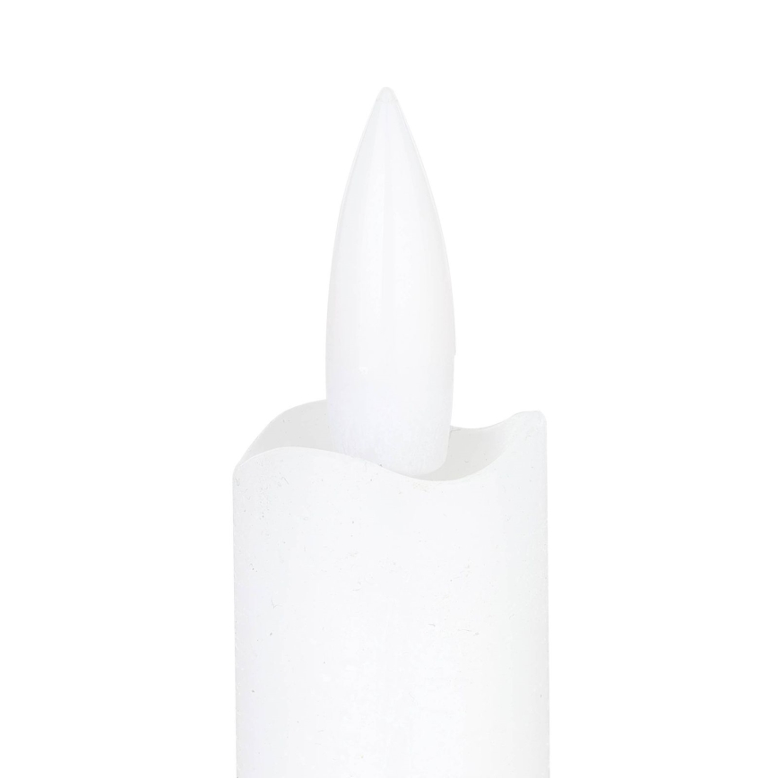 Eglo - LOT DE 2 Bougies LED LED/1xAAA 24,5 cm blanc