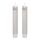 Eglo 422223 - SET 2x LED Candle ANTANABE LED/1xAAA 15 cm grijs