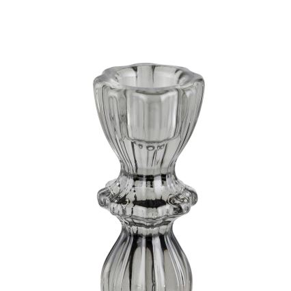 Eglo - Bougeoir 16,5x8,5 cm gris
