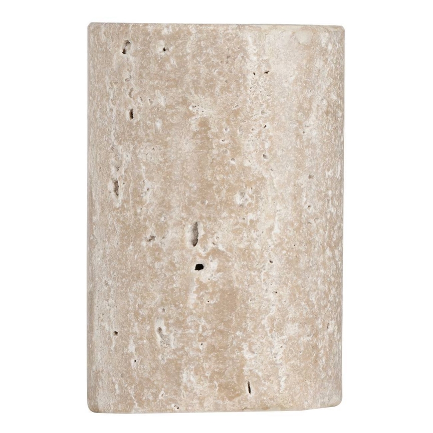 Eglo - Bougeoir 7,5x5 cm marbre/beige