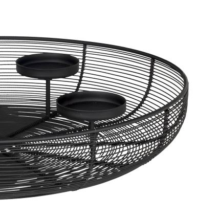 Eglo - Kandelaar diameter 45 cm zwart