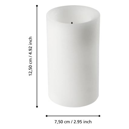 Eglo - LED Candle LED/2xAA warm wit