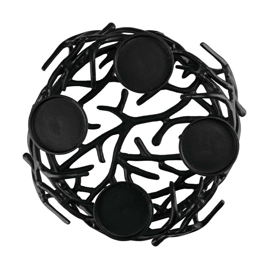 Eglo 422732 - Kandelaar OROQUIETA 13,5x35 cm zwart