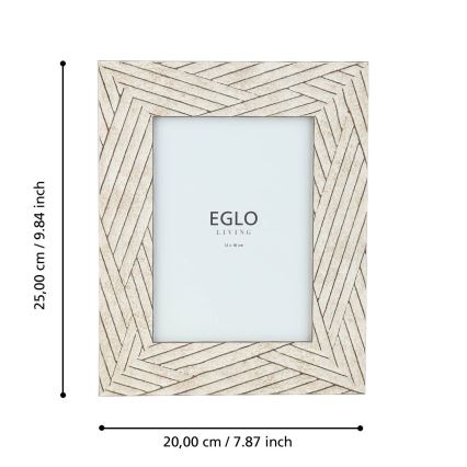 Eglo - Fotolijst 13x18 cm beige