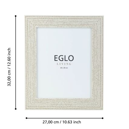 Eglo - Fotolijst 20x25 cm crème