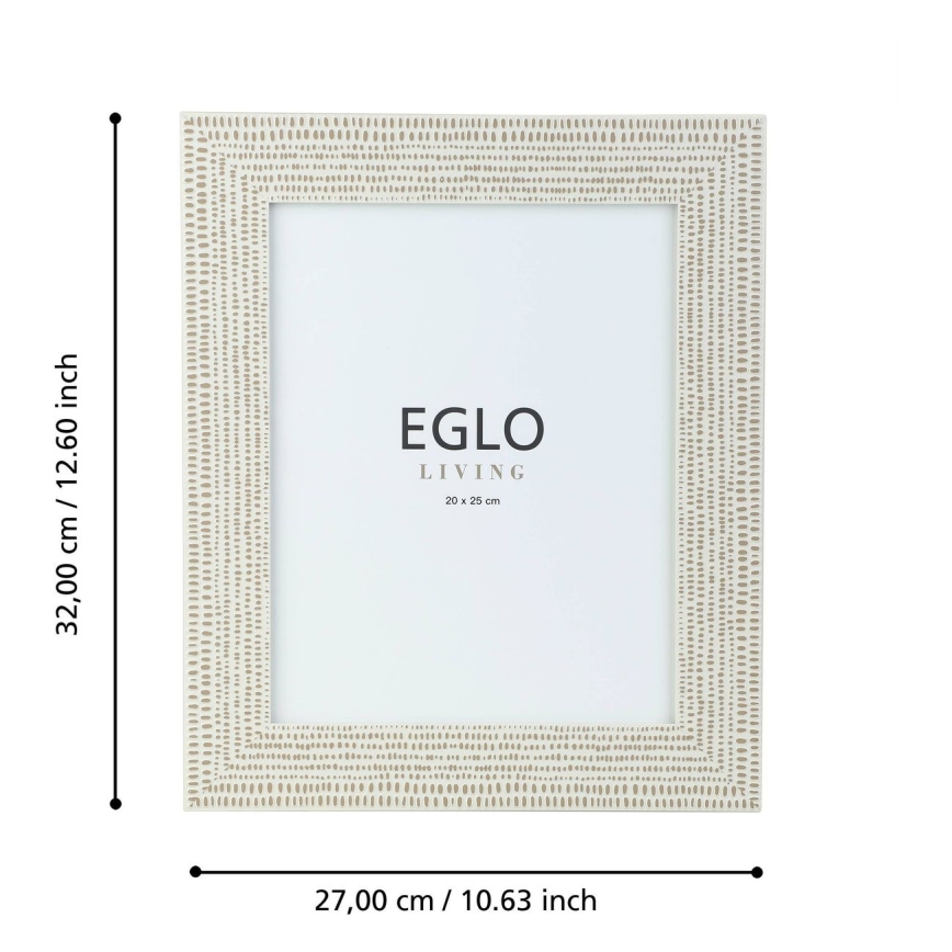 Eglo - Fotolijst 20x25 cm crème