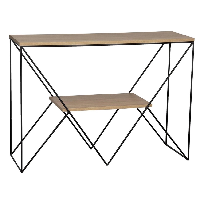 Eglo 424016 - Bijzettafel OTAWARA 77x106 cm bruin/zwart
