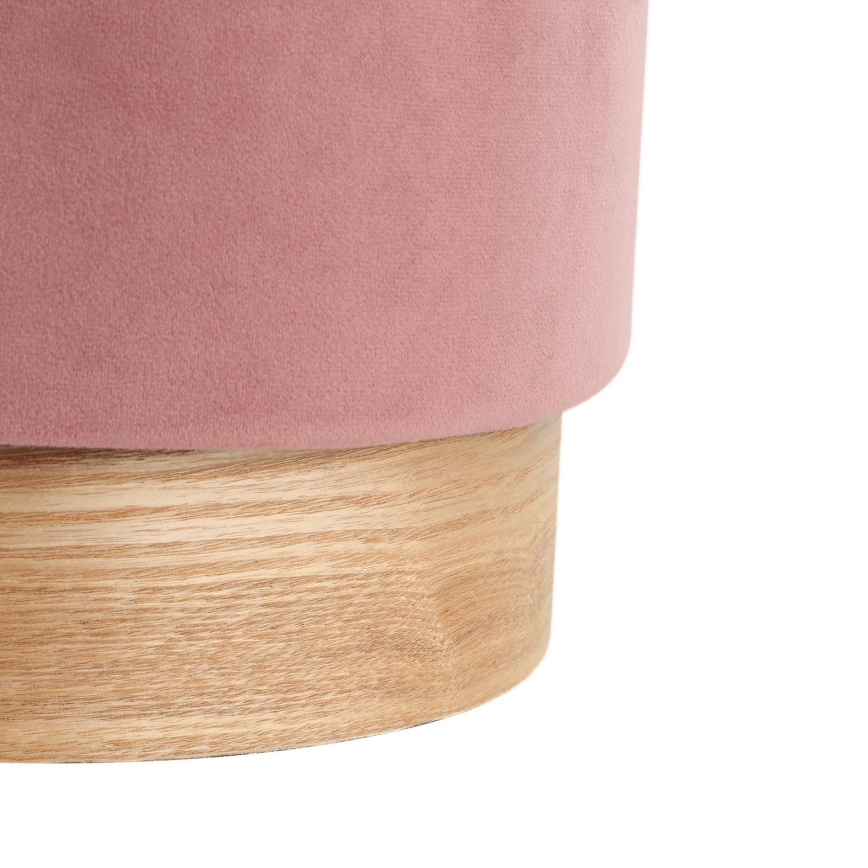 Eglo - LOT 2x Tabouret d. 30,5/37 cm rose