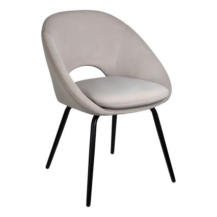 Eglo - Chaise de salle à manger 80x56 cm gris
