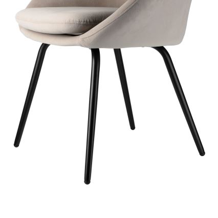 Eglo - Chaise de salle à manger 80x56 cm gris